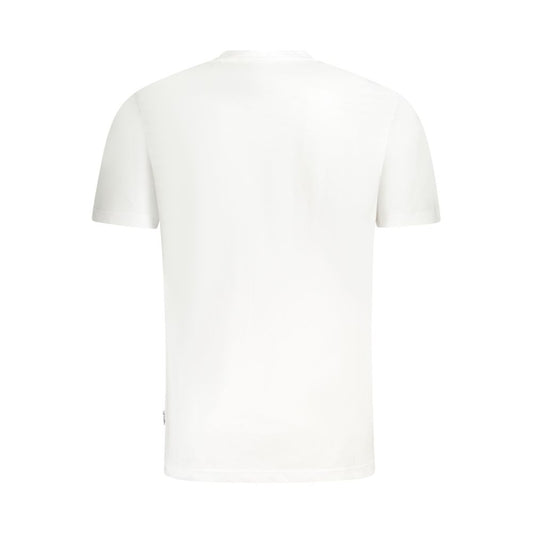 Fila – Weißes Baumwoll-T-Shirt für Herren