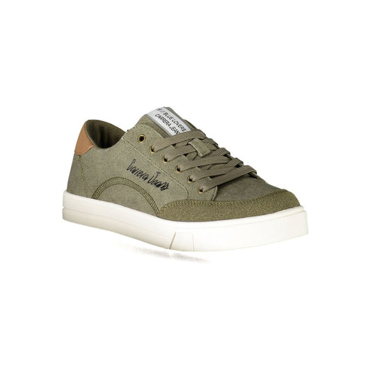 Carrera Grüner Polyester-Sneaker
