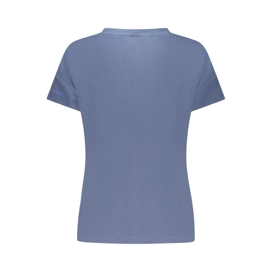 North Sails Damen T-Shirt aus Baumwolle, Blau