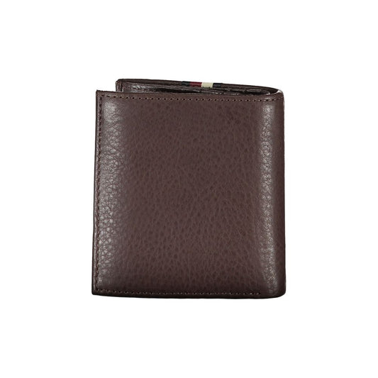Tommy Hilfiger – Braune Lederbrieftasche