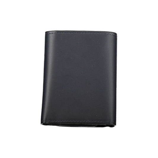 Tommy Hilfiger – Elegante blaue Lederbrieftasche für Herren