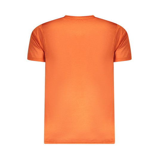 Norwegen 1963 Orange Polyester Herren T-Shirt