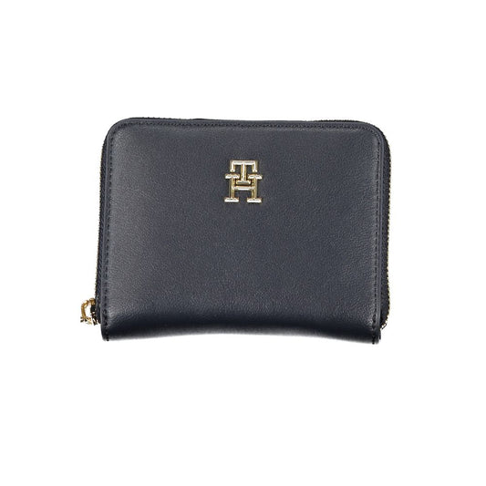 Tommy Hilfiger – Blaue Polyester-Geldbörse