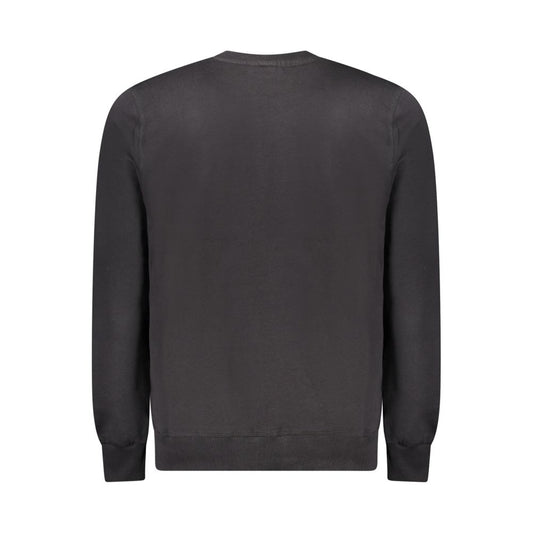 North Sails Black Cotton Men's Sweatshirt