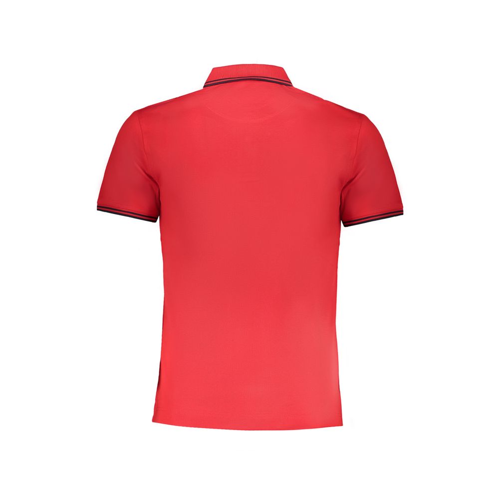 Rotes Poloshirt aus Baumwolle von Harmont & Blaine