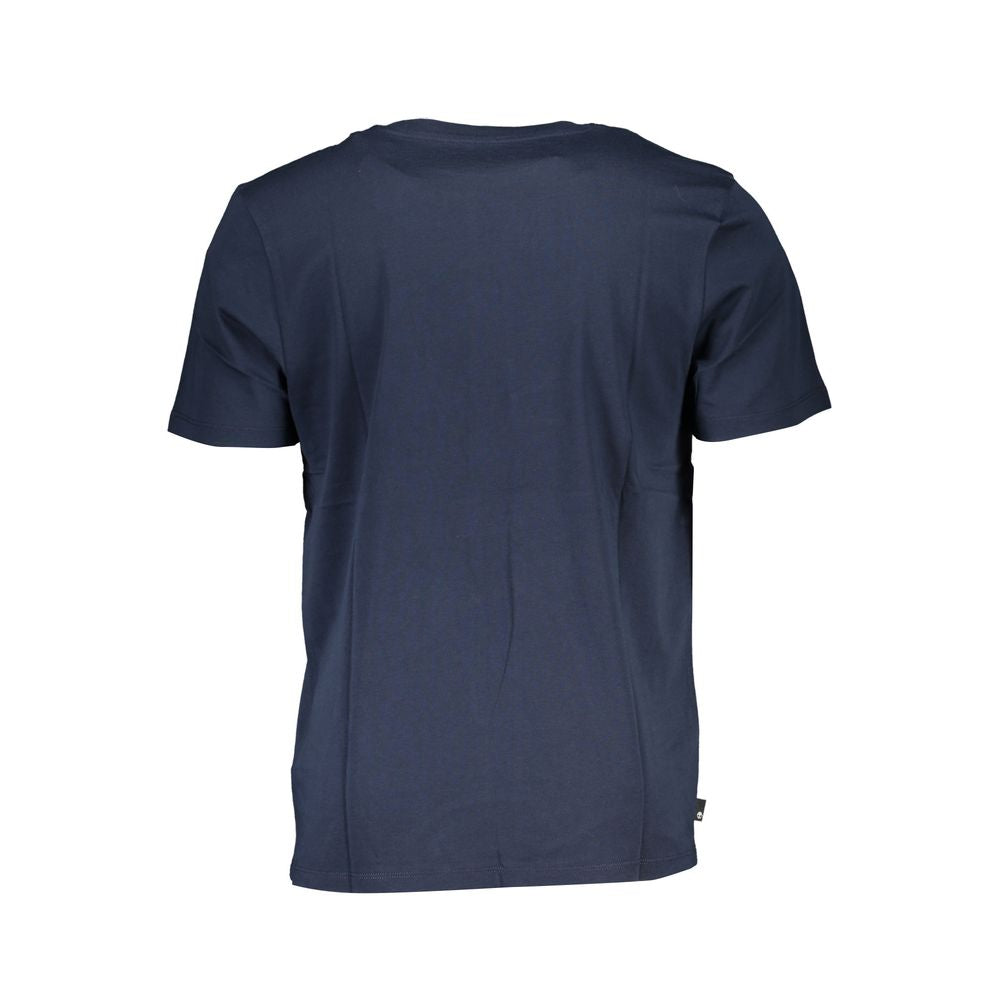 Blaues Baumwoll-T-Shirt von Timberland