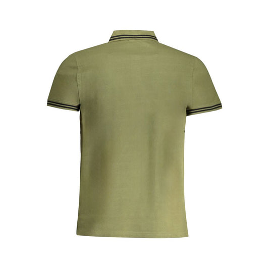 Grünes Poloshirt aus Baumwolle von Cavalli Class