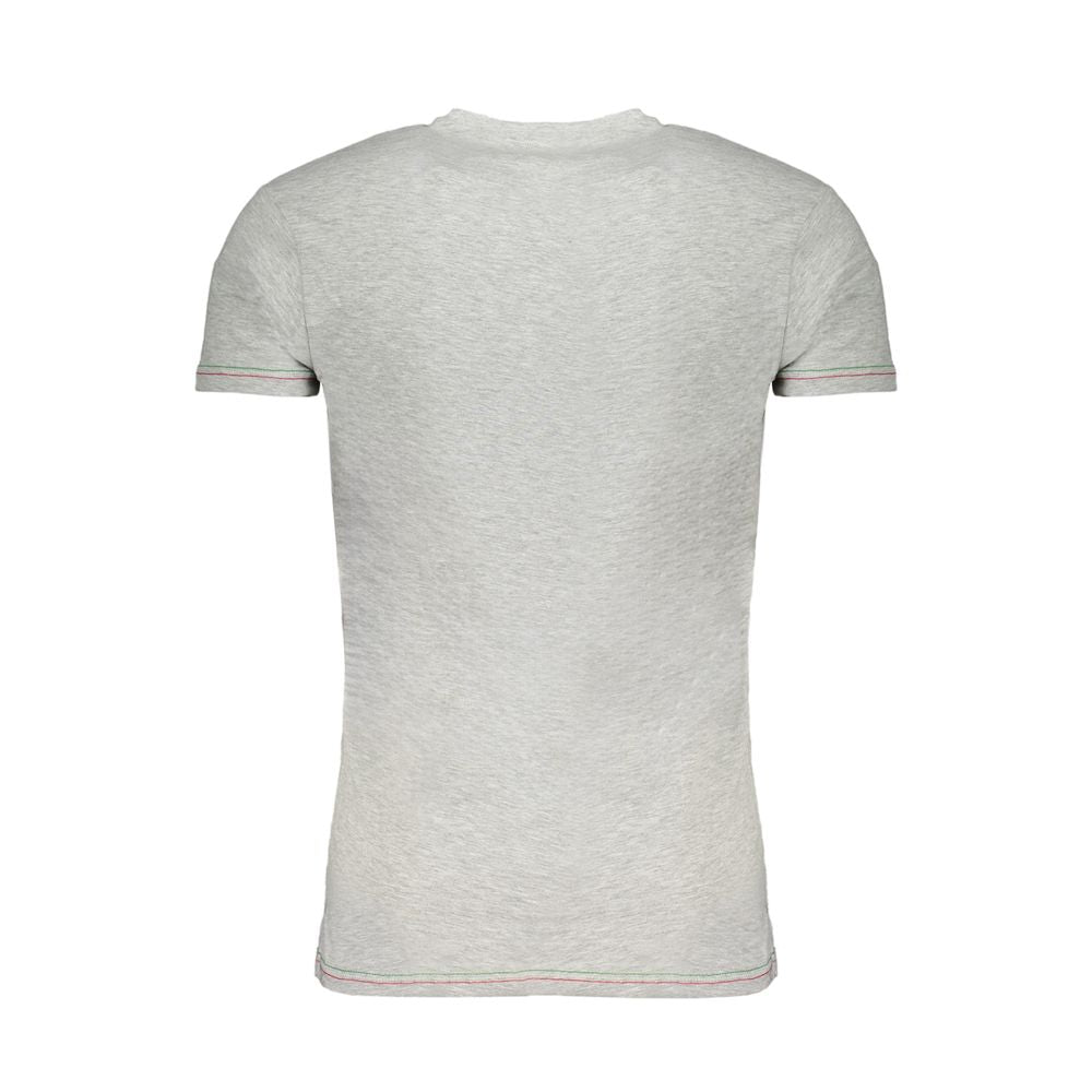 Aeronautica Militare Grau Baumwolle Herren-T-Shirt