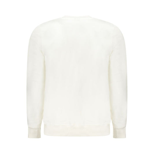 North Sails White Cotton Men Sweatshirt