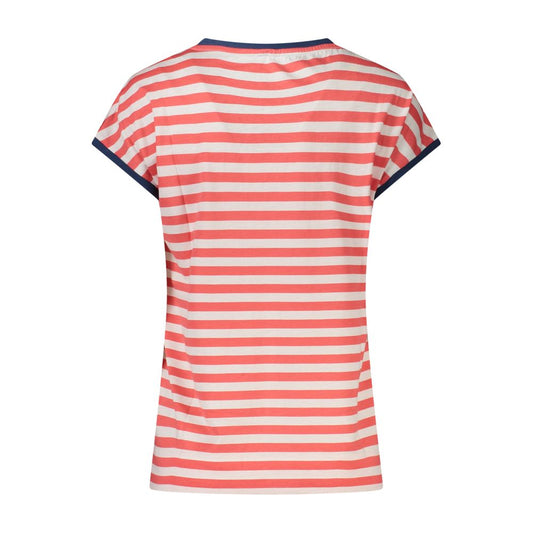 North Sails Damen T-Shirt aus roter Baumwolle