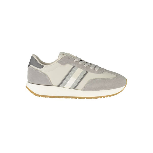 Tommy Hilfiger – Braune Leder-Sneaker für Herren