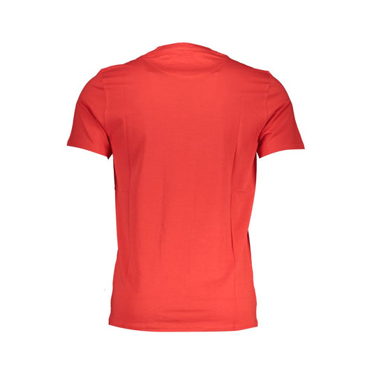 Harmont & Blaine Rotes Baumwoll-T-Shirt