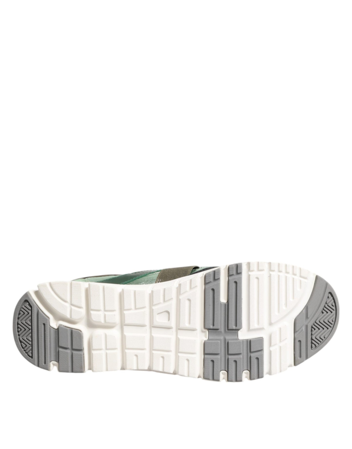 Dolce & Gabbana Mehrfarbige Schnürschuhe mit niedrigem Oberteil