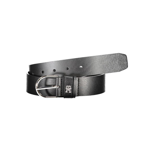 Tommy Hilfiger – Schwarzer Ledergürtel für Damen