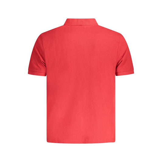 North Sails Herren-Poloshirt aus roter Baumwolle