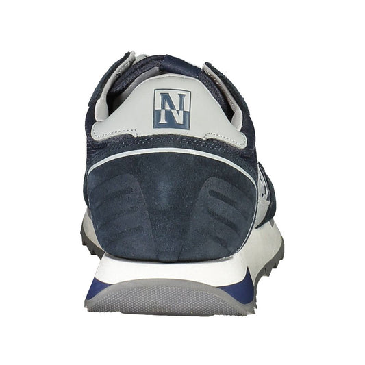 Napapijri Herren-Sneaker aus blauem Leder