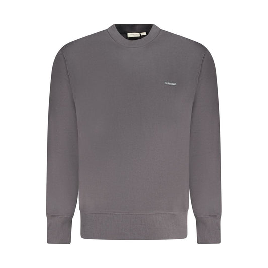 Calvin Klein Herrenpullover aus schwarzer Baumwolle