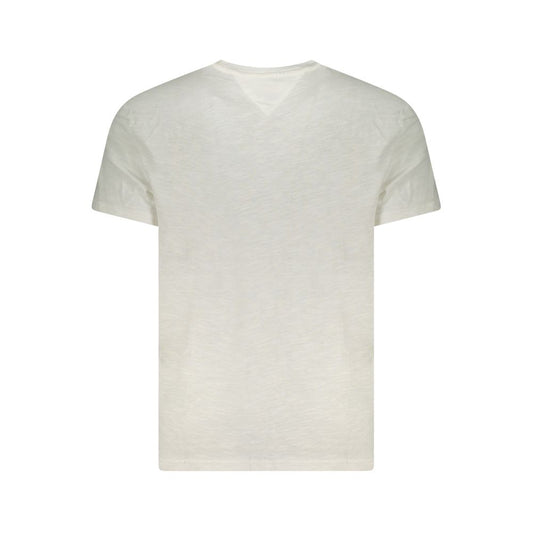 Tommy Hilfiger Bianco Cotton Men Shirt
