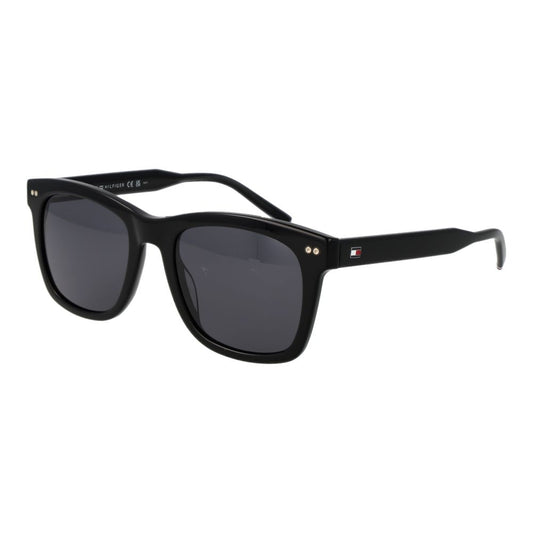 Tommy Hilfiger Schwarze Acetat-Sonnenbrille