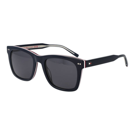 Tommy Hilfiger Blaue Acetat-Sonnenbrille