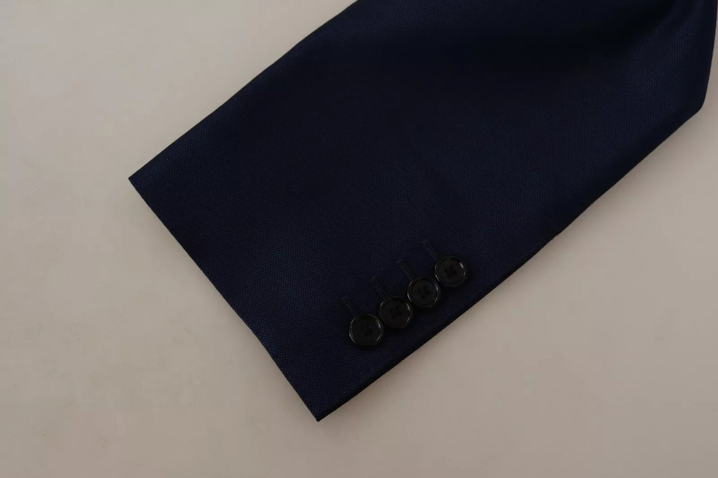 Dolce & Gabbana Blauer MARTINI Slim Fit Wollmantel-Blazer