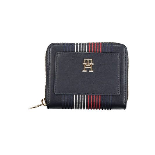 Tommy Hilfiger – Blaue Polyethylen-Geldbörse
