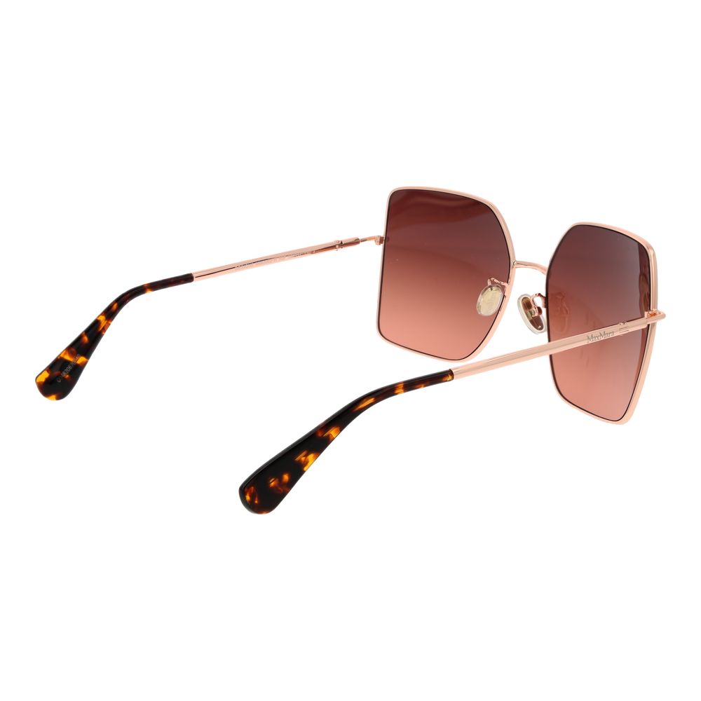 Max Mara Roségold Damen Sonnenbrille
