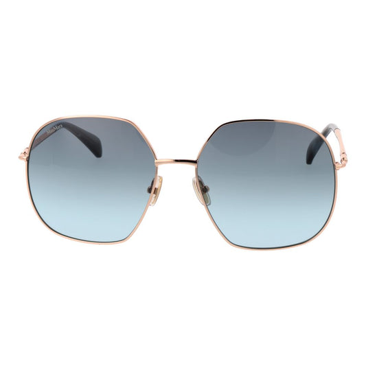 Max Mara Roségold Damen Sonnenbrille