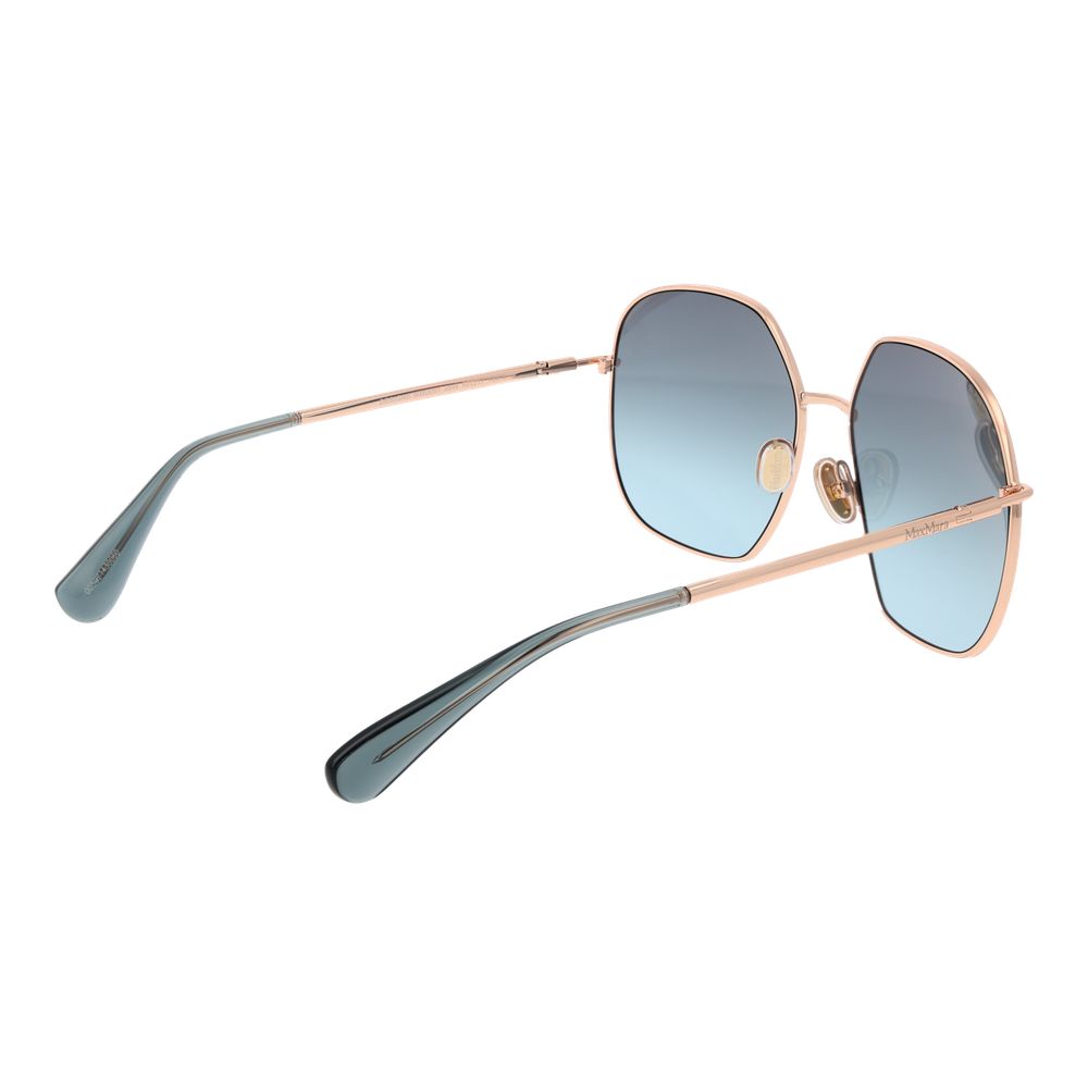Max Mara Roségold Damen Sonnenbrille