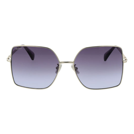 Max Mara Silberne Damen-Sonnenbrille