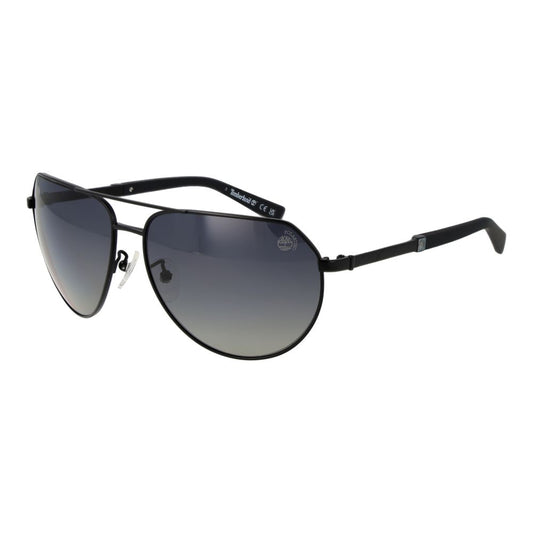 Timberland Sonnenbrille aus schwarzem Metall