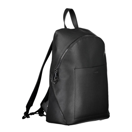 Calvin Klein – Schwarzer Polyester-Rucksack