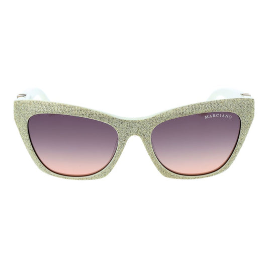 Marciano by Guess Cremefarbene Damen-Sonnenbrille