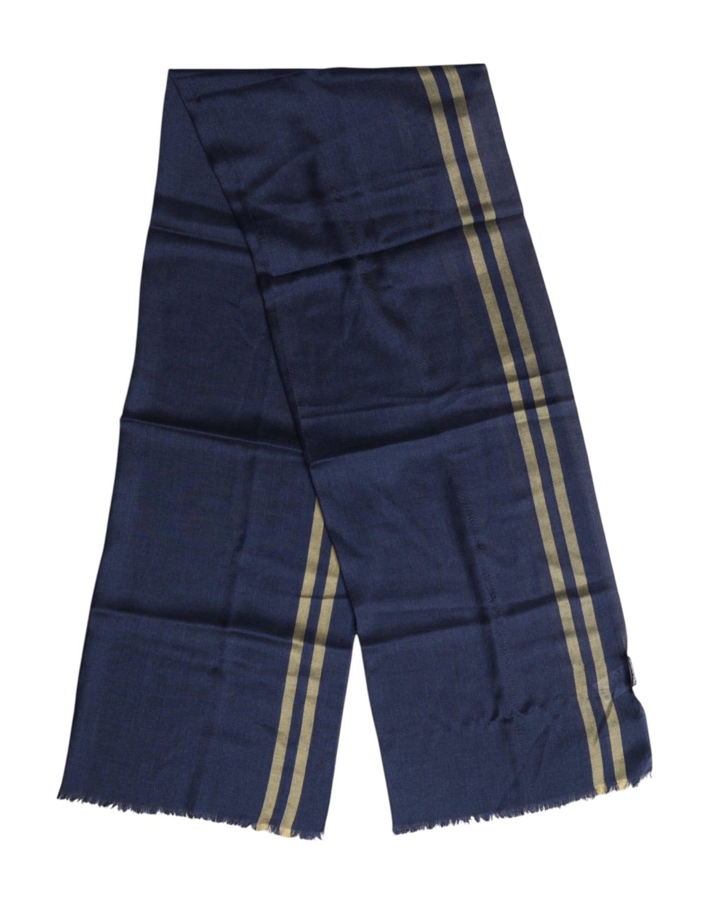 Dolce & Gabbana Blauer Kaschmir-Halswärmer-Wickelschal