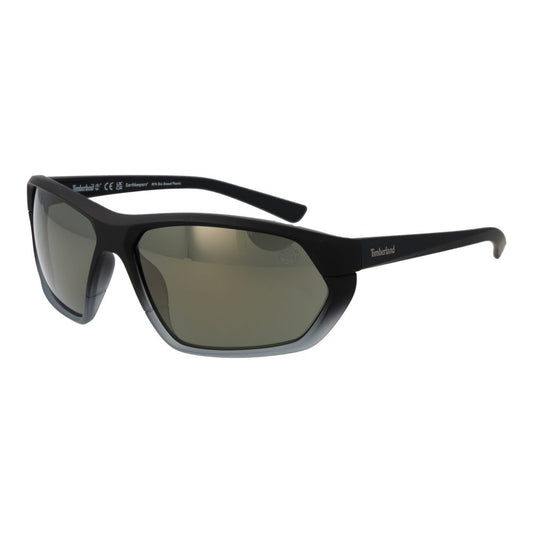 Timberland Sonnenbrille aus schwarzem Kunststoff