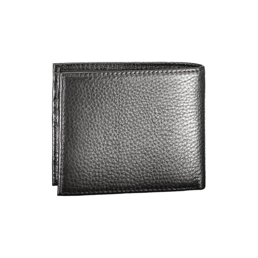 Tommy Hilfiger – Schwarze Lederbrieftasche