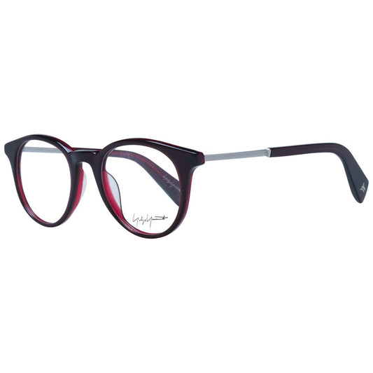 Yohji Yamamoto Rote Unisex-Brillenfassung