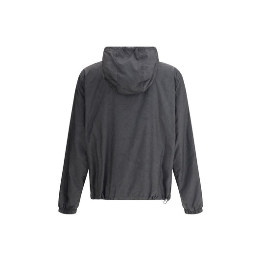 Versace Jacke aus schwarzem Polyester.