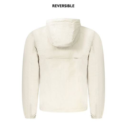 K-WAY Beige Nylon Herrenjacke