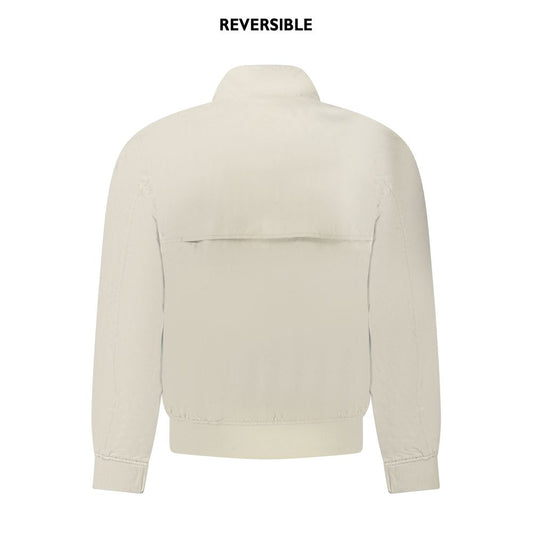 K-WAY Beige Nylon Herrenjacke