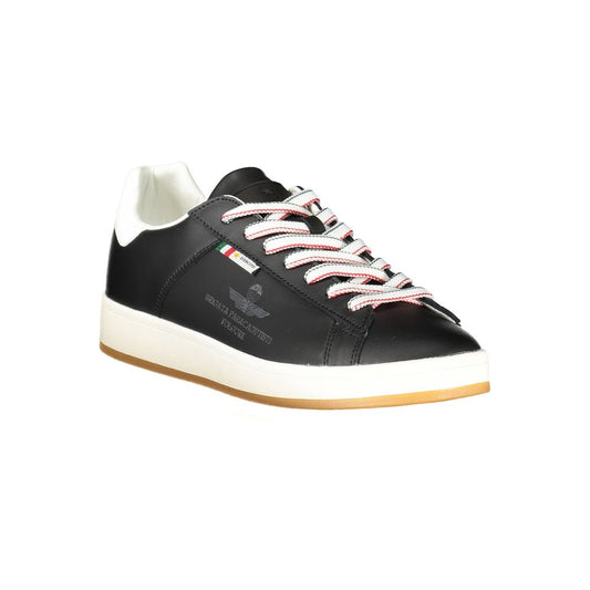Esercito 1659 Black Leather Men Sneaker