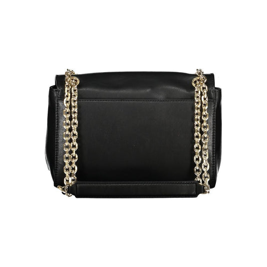 Calvin Klein Schwarze Polyester-Handtasche