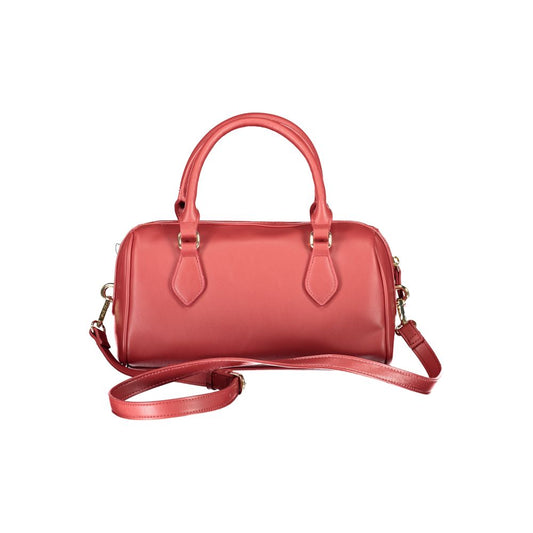Mario Valentino Rote Polyethylen-Handtasche