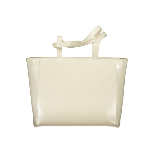 Mario Valentino Beige Polyethylen Handtasche