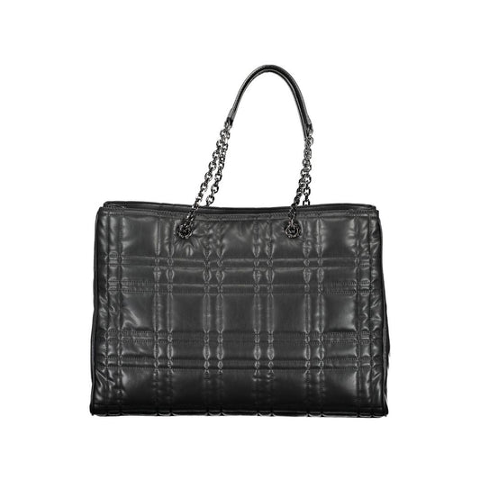 Calvin Klein Schwarze Polyester-Handtasche