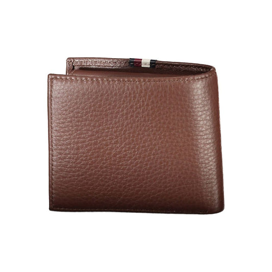 Tommy Hilfiger – Braune Lederbrieftasche