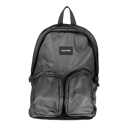 Calvin Klein – Schwarzer Polyester-Rucksack