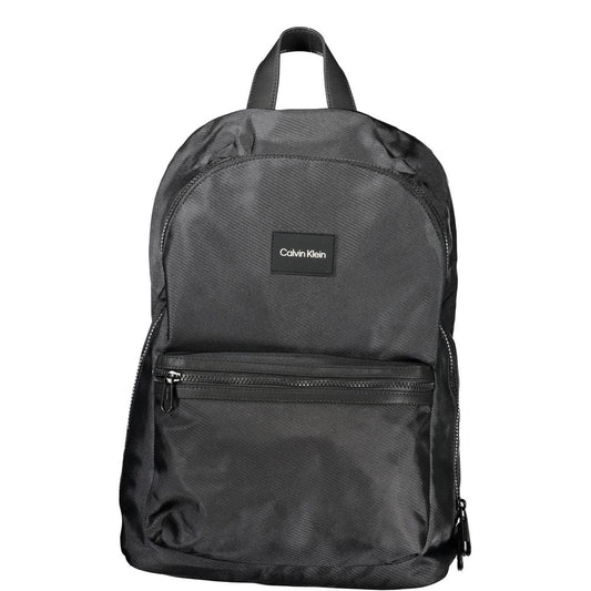 Calvin Klein – Schwarzer Polyester-Rucksack