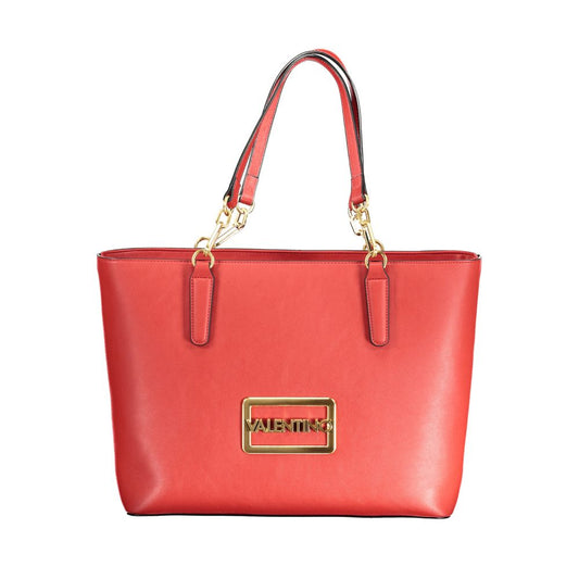 Mario Valentino Rote Polyethylen-Handtasche