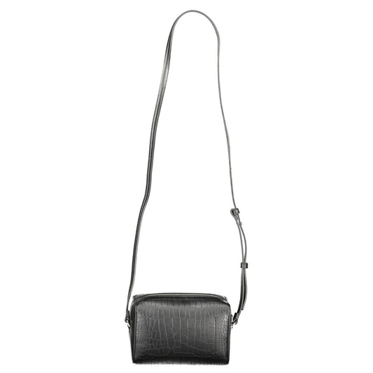 Calvin Klein Schwarze Polyester-Handtasche